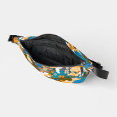 High-contrast Urban Digital Camouflage Pattern  Bauchtasche (Offen)
