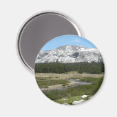 High Country Mountain Stream I Magnet (Vorderseite/Rückseite)