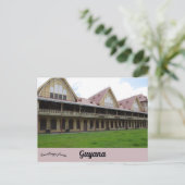 High Court Georgetown Guyana Postkarte (Stehend Vorderseite)