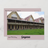 High Court Georgetown Guyana Postkarte (Vorne/Hinten)