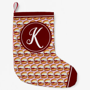 High Cream Tee Scone Jam UK British Bakery Food Kleiner Weihnachtsstrumpf