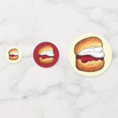 High Cream Tee Scone Jam UK British Bakery Food Konfetti (Rückseiten)