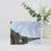 High-def Fotografie Eiffel Tower, Paris Frankreich Postkarte (Stehend Vorderseite)