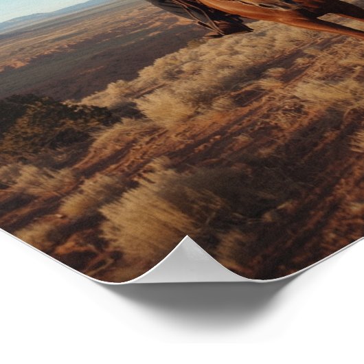 High Desert Mesa Journal - Western Geological  Poster (Ecke)