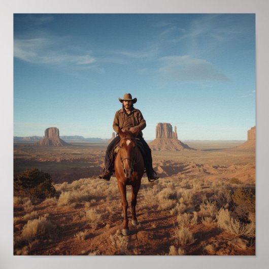 High Desert Mesa Journal - Western Geological  Poster (Vorne)