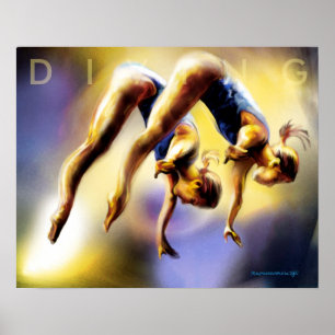 High Dive Poster
