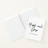 High-End Gay - Der weiße Lotus Notizblock (Innenseite)