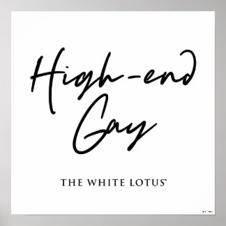 High-End Gay - Der weiße Lotus Poster