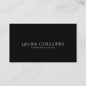 High-End Luxury Business Cards Visitenkarte (Vorderseite)