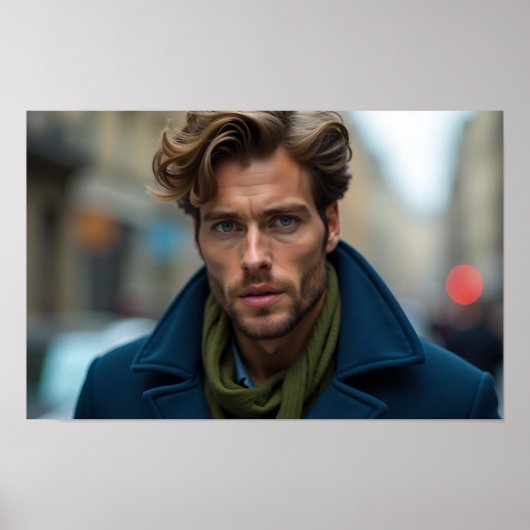 High-End Men's Business Suits (8K) Poster (Vorne)