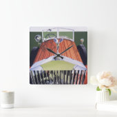 High End Quadratische Wanduhr (Zuhause)