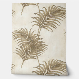 High End Textured Palm Leaf Design Tapete