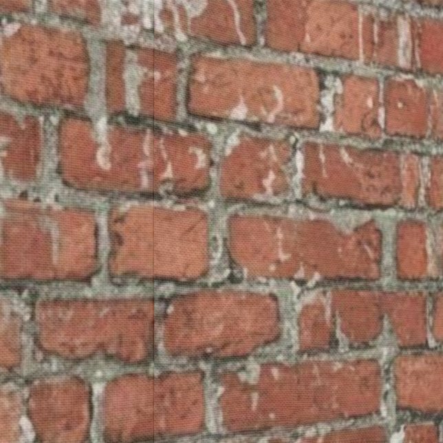 High End Textured Red Brick Distressed Design Tapete (Naht)