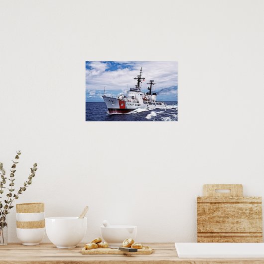 High Endurance Cutter: USCG Jarvis Poster (Küche)