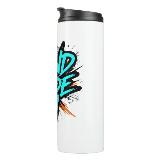 High Energy "Grind Mode On" Hustle Thermosbecher (Nach rechts gedreht)