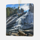 High Falls DuPont Staat Forest NC Fotografisch Keramikornament (Links)
