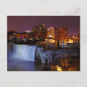 High Falls in Downtown Rochester New York Postkarte (Vorderseite)