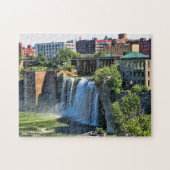 High Falls, Rochester, New York Waterfall Puzzle (Horizontal)