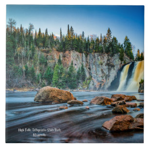 High Falls, Tettegouche Park, Minnesota Fliese