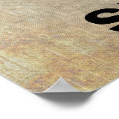 High Fashion Behalte Ruhe und kaufen Schuhe Funny  Poster (Ecke)