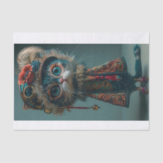 High Fashion Cat5 Seidenpapier (Vorderseite)