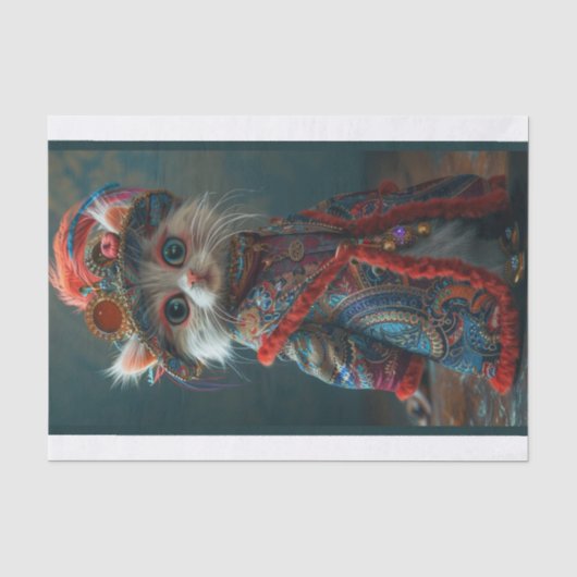 High Fashion Cat6 Seidenpapier (Vorderseite)