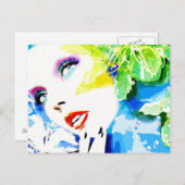 High Fashon Postkarte (Vorne/Hinten)