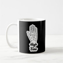 High Five Handlesekunst Hand Wahrsagerin Mystisch 