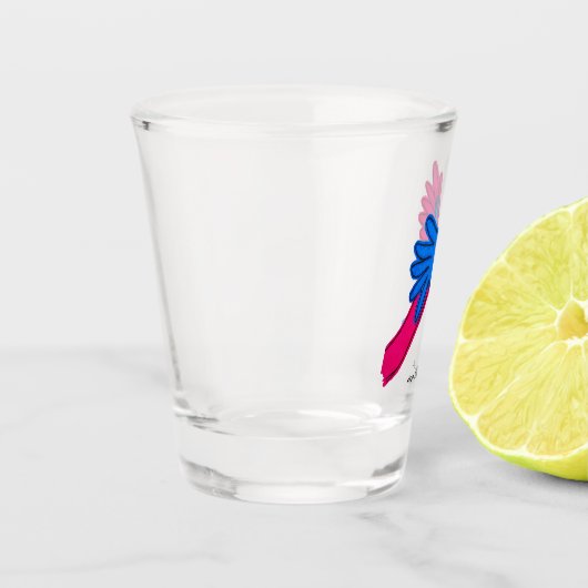 High Five...Ish shot glass Schnapsglas (Links)