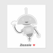 High Five Mia Aufkleber (Blatt)