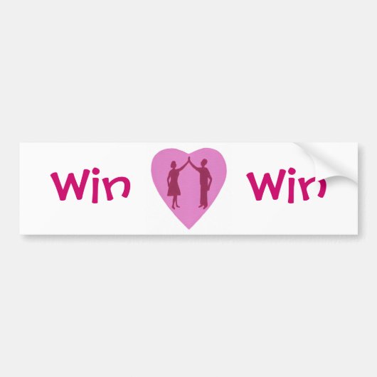 High Five mit männlichen und weiblichen Spielern, Autoaufkleber (Vorne)