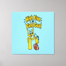 High Five oder Field Goal Cartoon-Kinderbekleidung