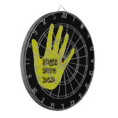 High Five Vater Hand Dartscheibe (Vorderseite Links)