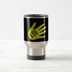 High Five Vater Hand Reisebecher