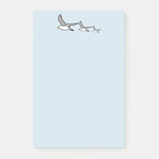 High Flying Birds Design Post-it Klebezettel (Vorderseite)