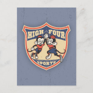 High Four Sports Postkarte