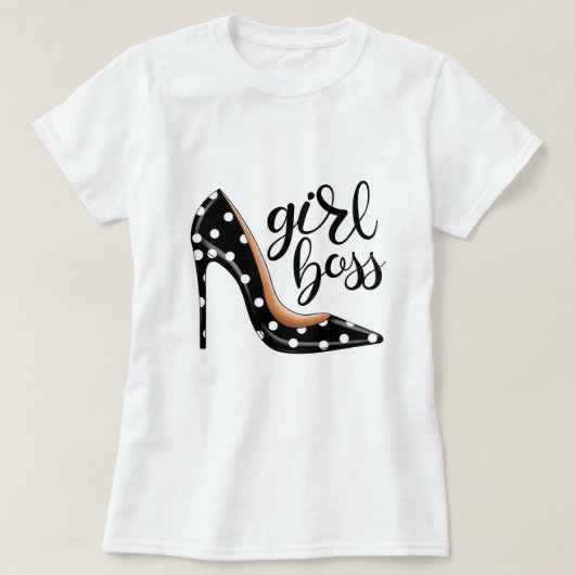 High Heel Girl Boss T-Shirt (Design vorne)