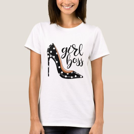 High Heel Girl Boss T-Shirt (Vorderseite)