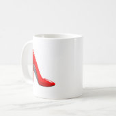 High-heel Kaffeetasse (Vorderseite Links)