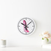 High heel Pink Stiletto shoe art Wall Clock Runde Wanduhr (Zuhause)