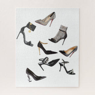 High Heel Schuhe Collage Stiletto Jigsaw Puzzle