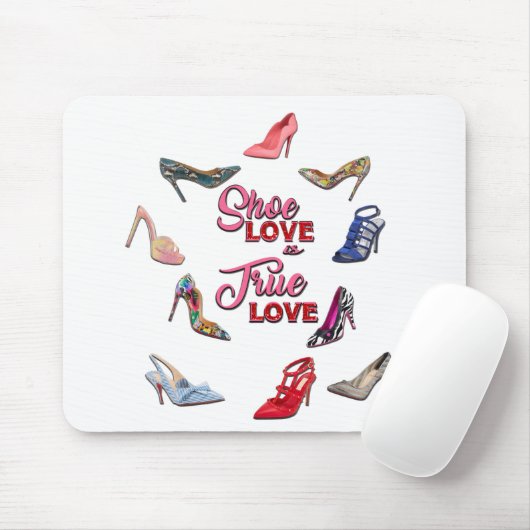 High Heel Schuhe Collage Stiletto Pumps Heelse Mousepad (Mit Mouse)