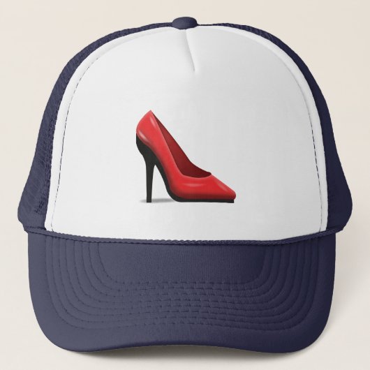 HIgh Heel Shoe - Emoji Truckerkappe (Vorderseite)