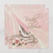 High Heel Shoel Brautparty Einladung (Vorne/Hinten)