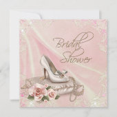 High Heel Shoel Brautparty Einladung (Vorderseite)