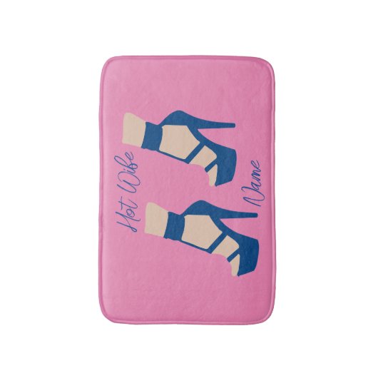 High Heel Shoel Thunder_Cove Badematte (Vorderseite Vertikal)