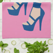 High Heel Shoel Thunder_Cove Geschirrtuch (Gefaltet)