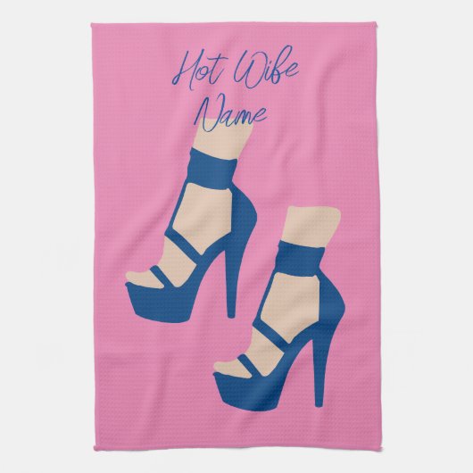 High Heel Shoel Thunder_Cove Geschirrtuch (Vertikal)