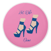 High Heel Shoel Thunder_Cove Keramikknauf (Vorderseite)