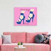 High Heel Shoel Thunder_Cove Leinwanddruck (Insitu (Wohnzimmer))
